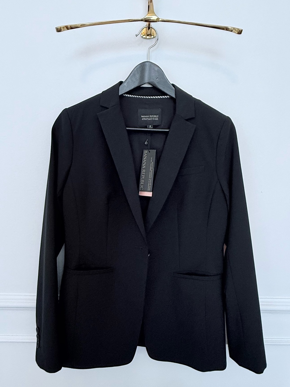 Banana Republic Black Tailored Women's Blazer - 2